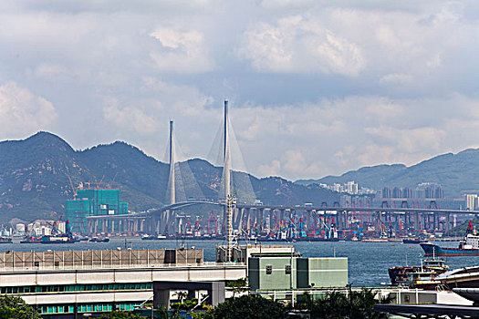 香港,现代建筑群,香港岛,中环,金钟,平拍,仰拍