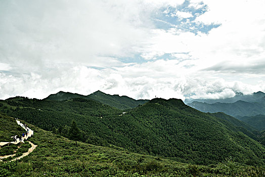 河北省石家庄市平山县驼梁风景区