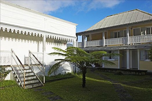 殖民建筑,留尼汪岛,法国,非洲