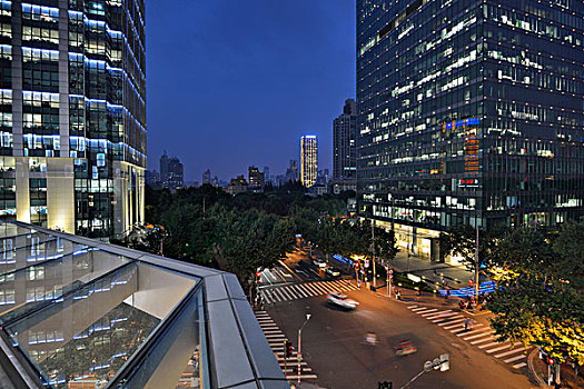 淮海路夜景