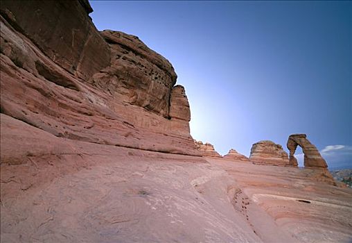 纤拱,峡谷地国家公园,犹他,美国