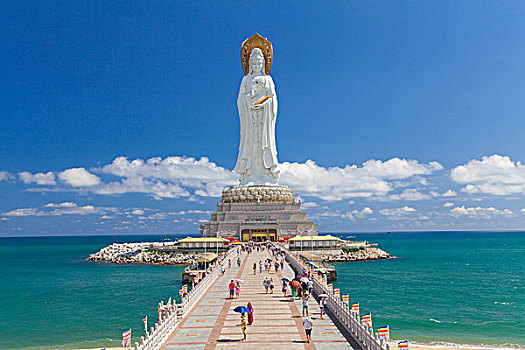 三亚南山寺风光