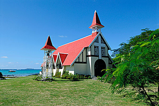 教堂,毛里求斯,非洲
