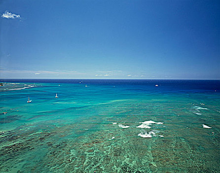 怀基基海滩,瓦胡岛,夏威夷,美国