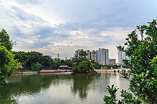 广州荔湾湖公园