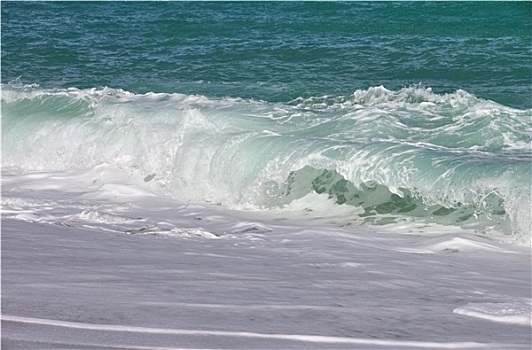 海岸,海滩,波浪