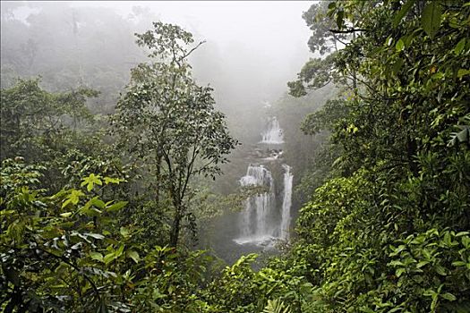 瀑布,哥斯达黎加
