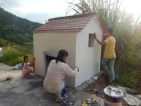 重庆市云阳县外郎乡的农村