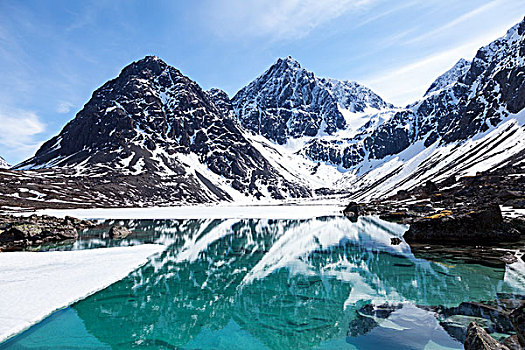 高山湖,冬天