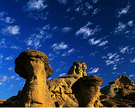岩石构造,天空,文字,石头,省立公园,艾伯塔省,加拿大