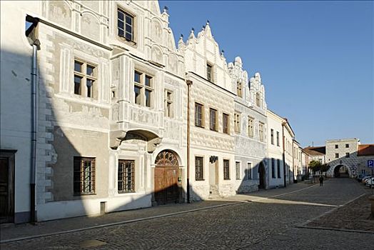 历史,老城,南摩拉维亚,捷克共和国