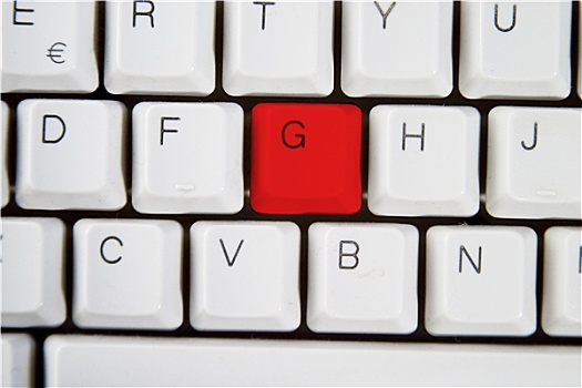 电脑键盘,字母g