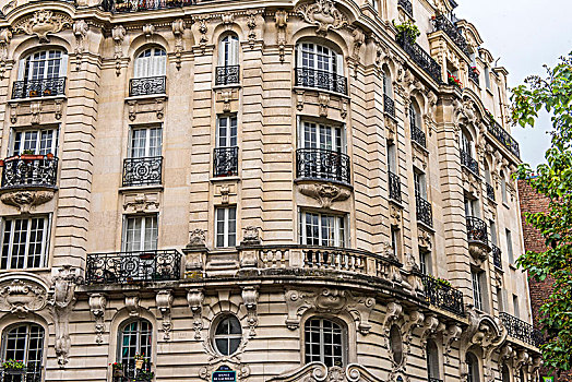 法国,巴黎,19世纪,地区,建筑