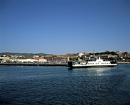 葡萄牙,港口,渡船
