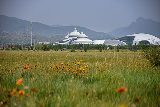 内蒙古呼和浩特市,敕勒川国家草原自然公园风光