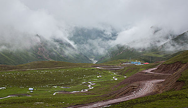 甘肃祁连山风光