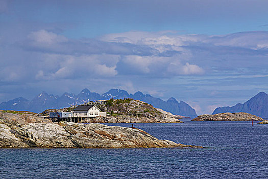 岩石,小岛,挪威