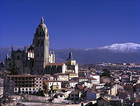 塞戈维亚,大教堂,西班牙