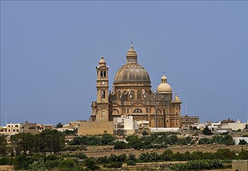 大教堂,岛屿,马耳他,欧洲