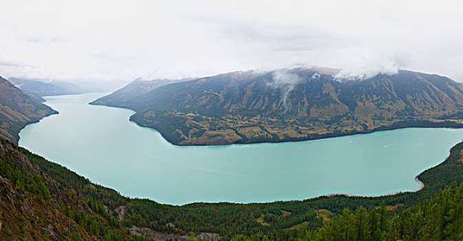 新疆,阿勒泰,喀纳斯湖,自然风景,旅行,淡水湖