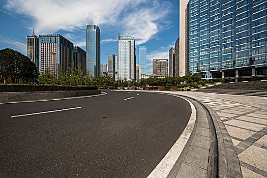 城市建筑与道路