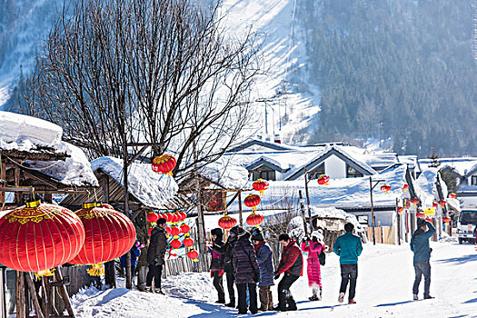 黑龙江雪乡风景