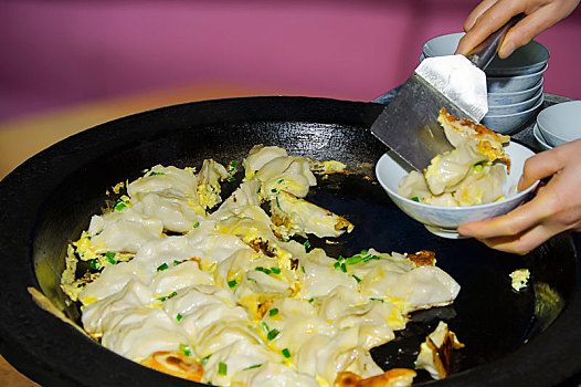 鸡蛋煎饺