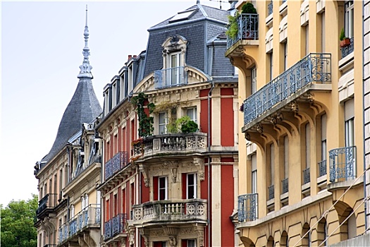建筑,公寓,法国