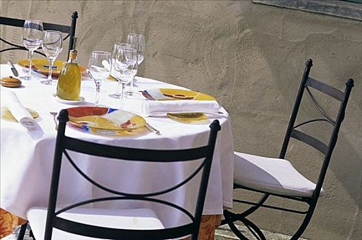 桌子,普罗旺斯,法国