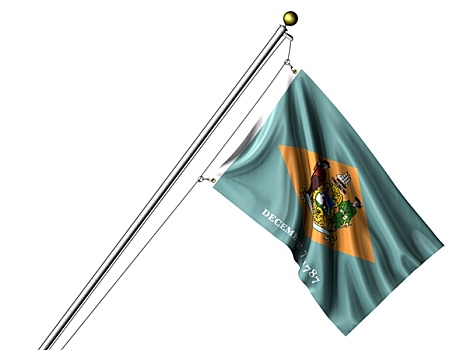 隔绝,特拉华州,旗帜