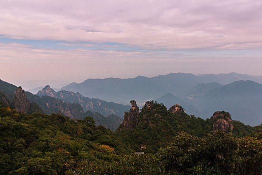 三清山奇峰怪石