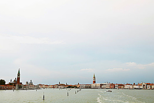 风景,威尼斯,泻湖,意大利,欧洲