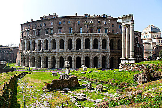 剧院,罗马,意大利,欧洲