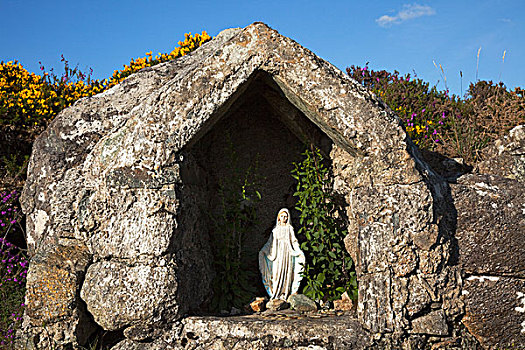 圣母玛利亚,洞穴,戈尔韦郡,爱尔兰