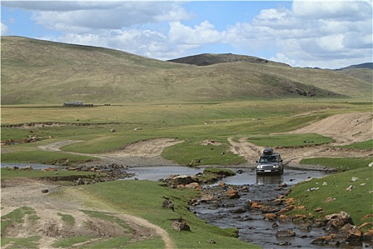 道路,蒙古