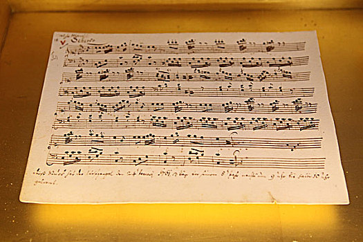 莫扎特手稿