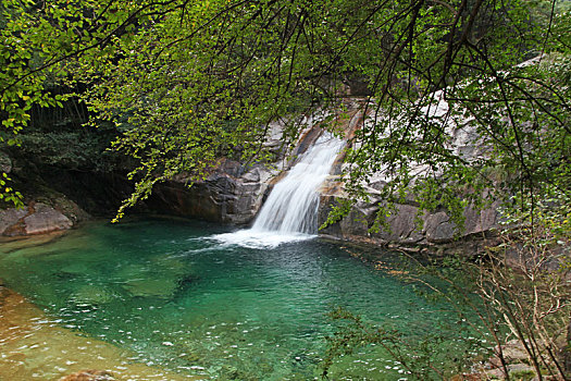 黄山风景区的主要新景点之一,绿珠池