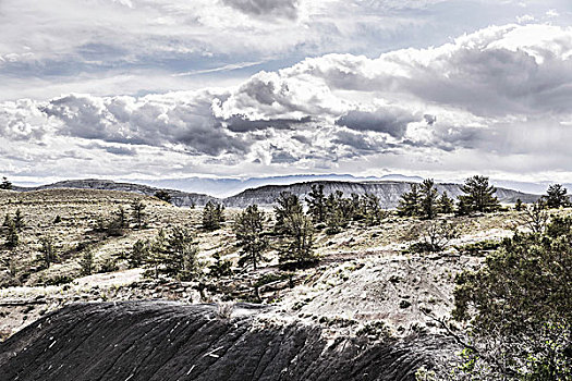 风景,岩石构造,蒙大拿,美国