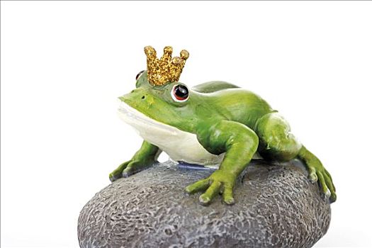 青蛙,穿,皇冠