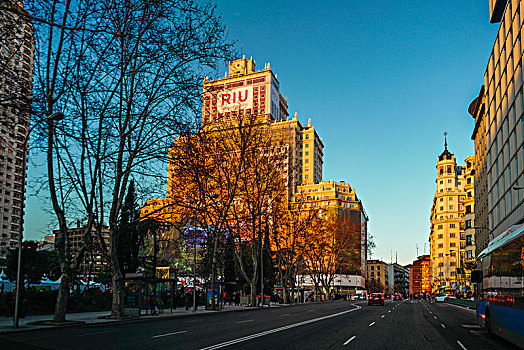 马德里街景