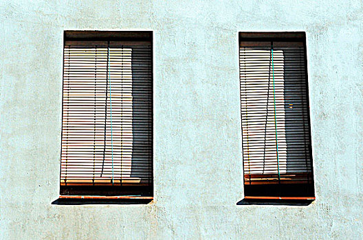 百叶窗,窗户,巴塞罗那,加泰罗尼亚,西班牙