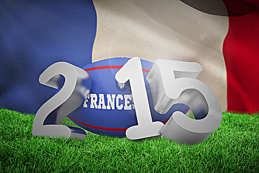 合成效果,图像,法国,橄榄球,信息,特写,摆动,法国国旗
