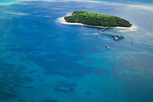 澳洲凯恩斯大堡礁绿岛