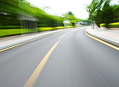 道路,动感