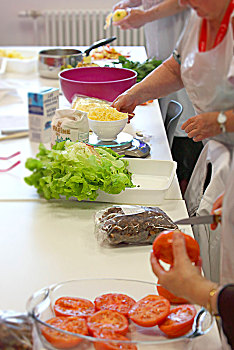 食物,学校,医院