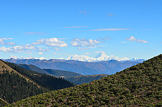 贡嘎雪山