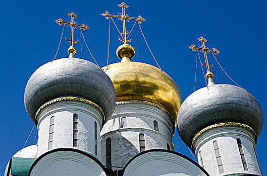 圆顶,寺院,莫斯科,俄罗斯
