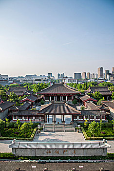 陕西省西安大雁塔,西安大慈恩寺佛塔,玄奘三藏院