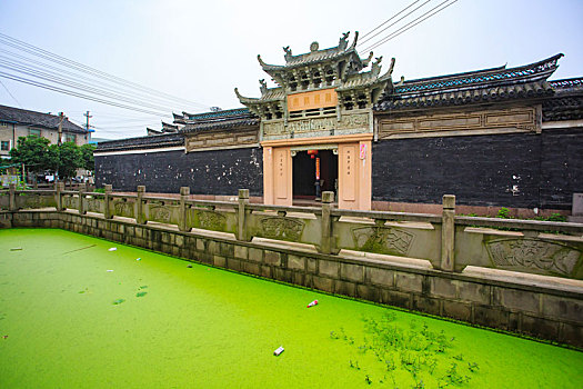 周氏宗祠,姜山镇,虎啸周村