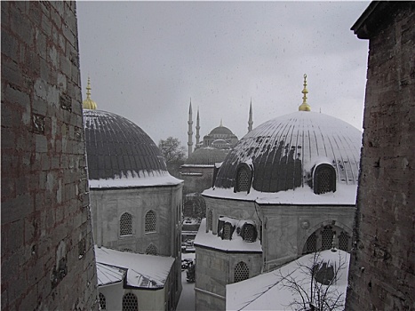冬天,伊斯坦布尔